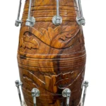 Professional Sheesham wood made Dholak with Goat skin on Both side Nut & bolt fitting with Full tool kit